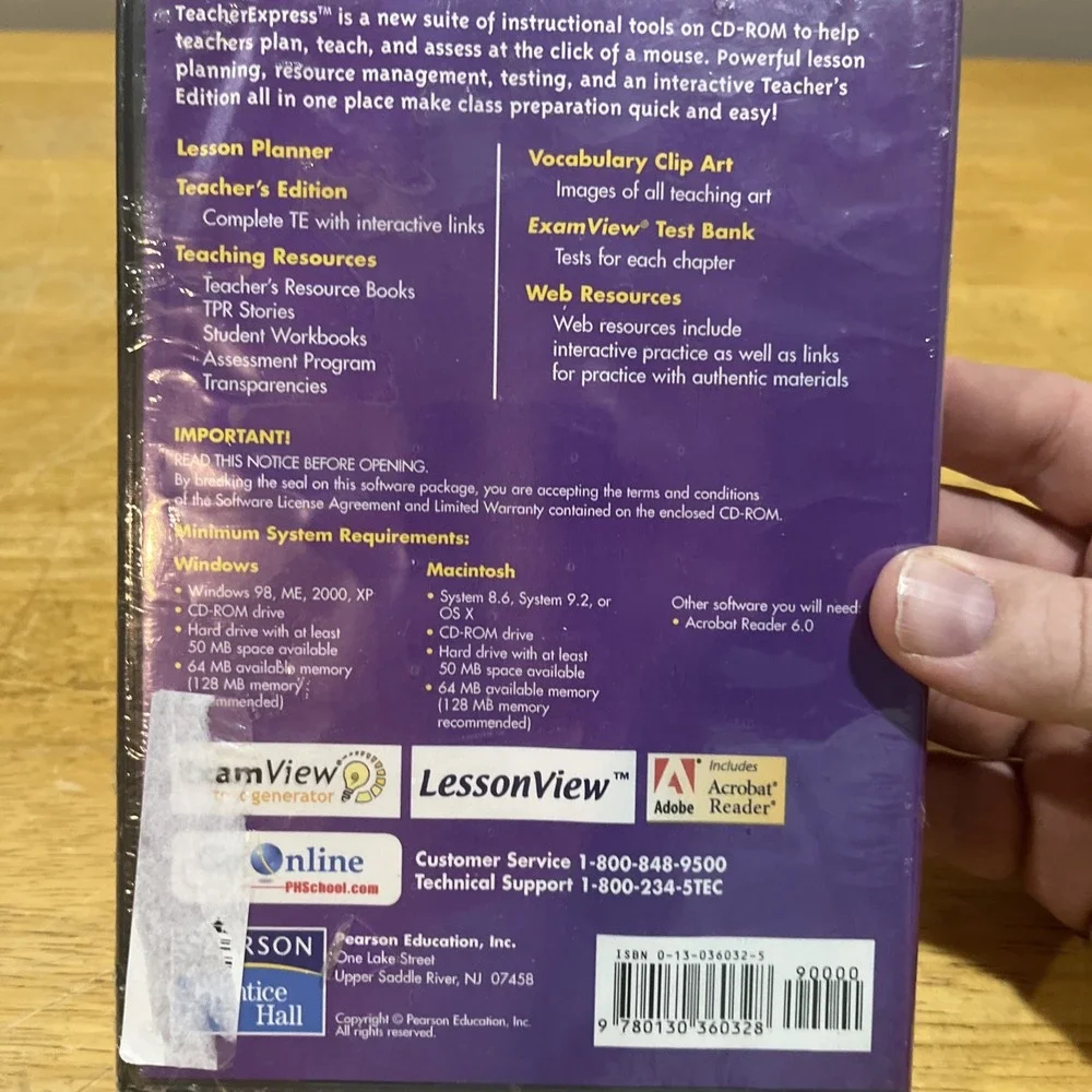 Teacher Express 3‎ CD-ROM Set REALIDADES 1 By Prentice Hall Brand New Sealed
